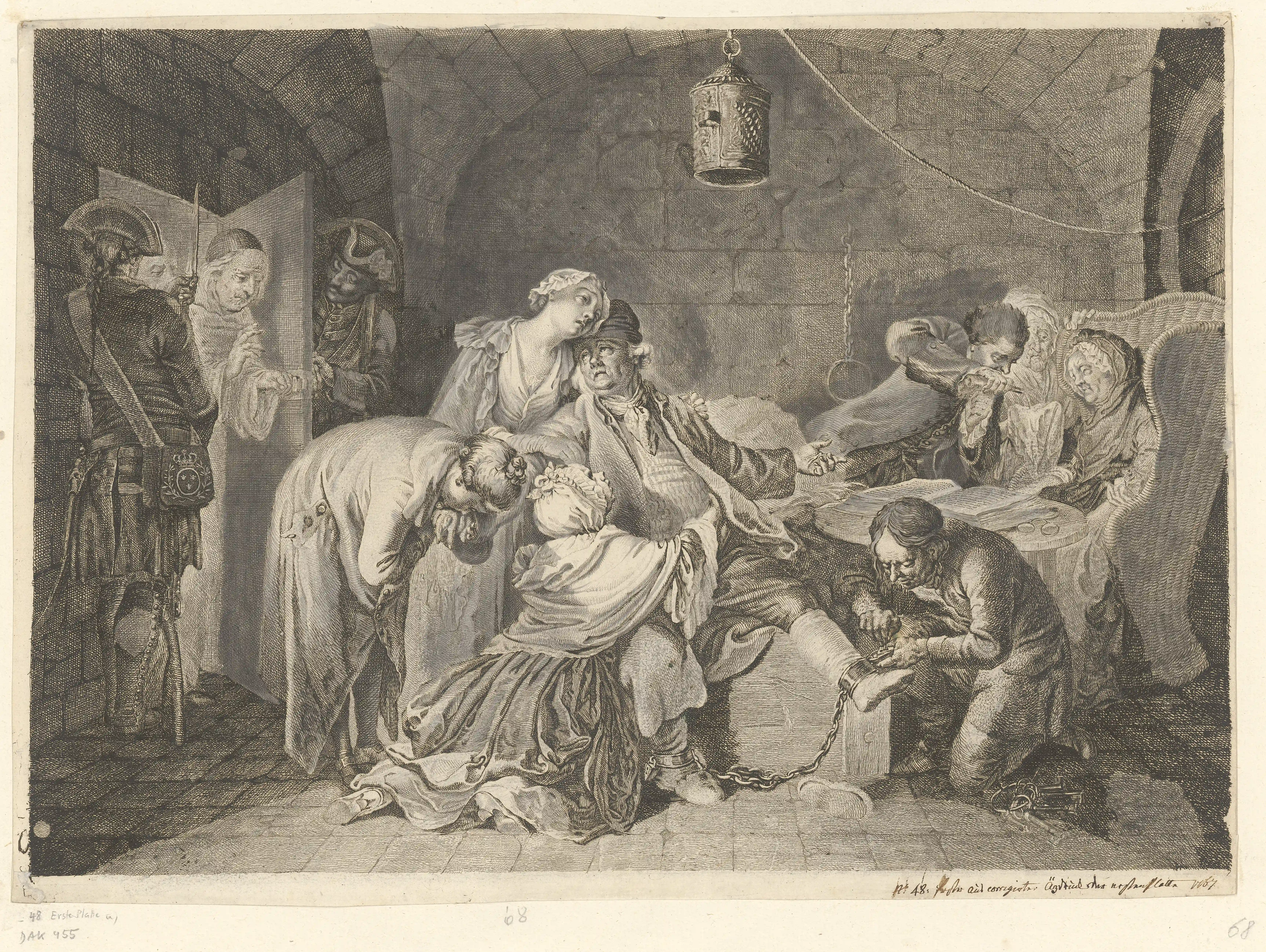 Daniel Chodowiecki, Der große Calas, Druck von der ersten Platte, 1767, Radierung, 29,7 × 42 cm (Platte), Akademie der Künste, Berlin, Kunstsammlung, Inv.-Nr.: Chodowiecki DAK 955