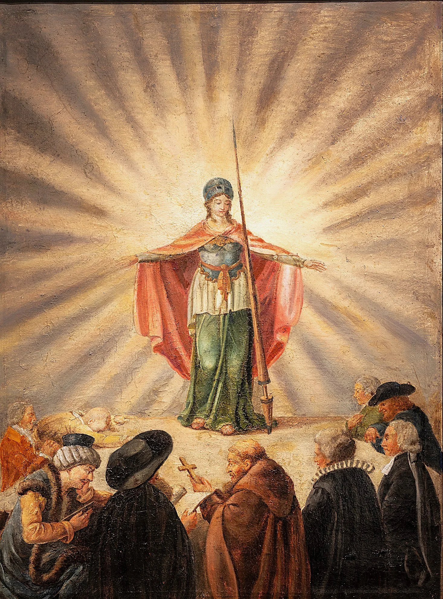 Daniel Chodowiecki, Toleranz, Öl auf Leinwand / Deutsches Hugenotten-Museum Bad Karlshafen